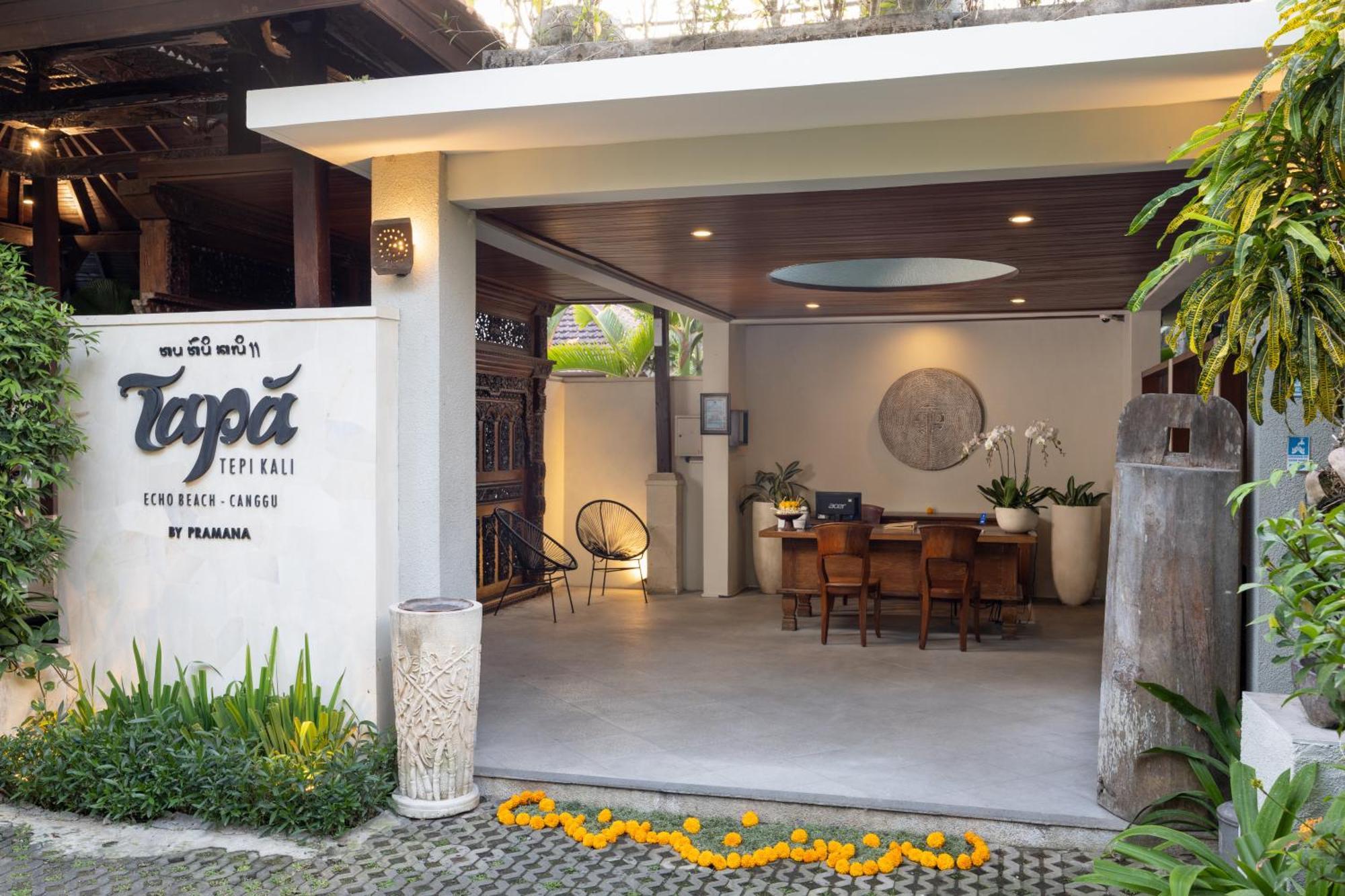 Tapa Tepi Kali Canggu Eksteriør billede